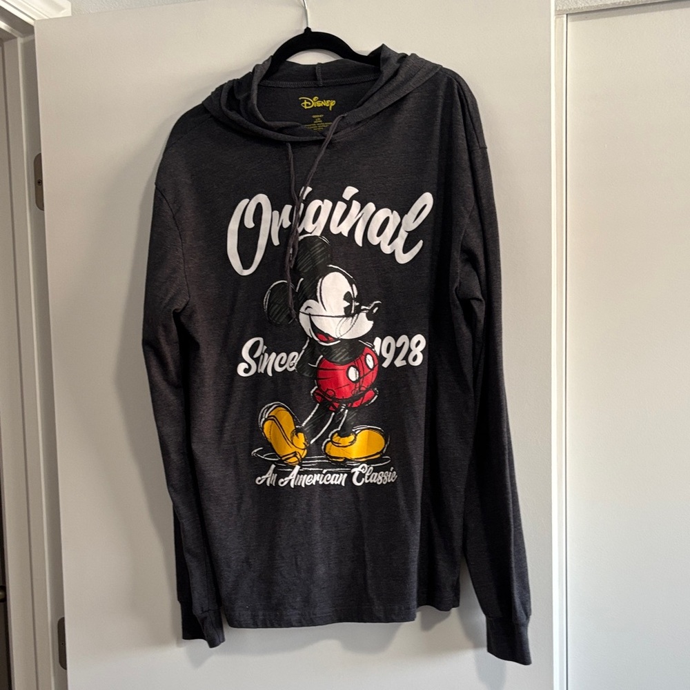 Disney Black Mickey Mouse Hoodie